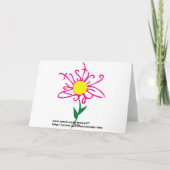 De libelKerstkaart van de hulst Feestdagen Kaart (Achterkant)