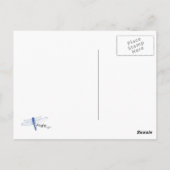 De libellen in de Gras Briefkaart (Achterkant)