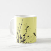 De libellen in de Gras Koffiemok (Voorkant links)