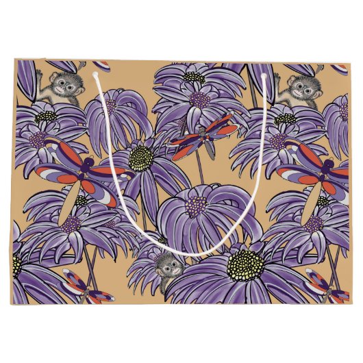 De libellen zijn ook prachtig! groot cadeauzakje (Achterkant)