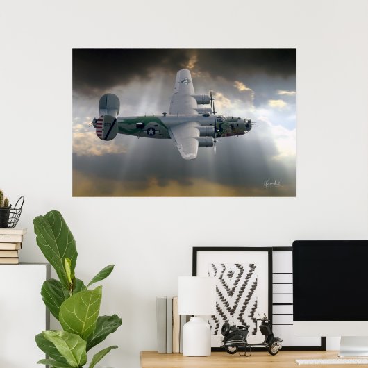 De Liberator Poster (Thuiskantoor)