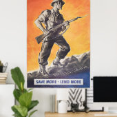 De Liberator. Vertegenwoordiging van Brits poster  (Thuiskantoor)