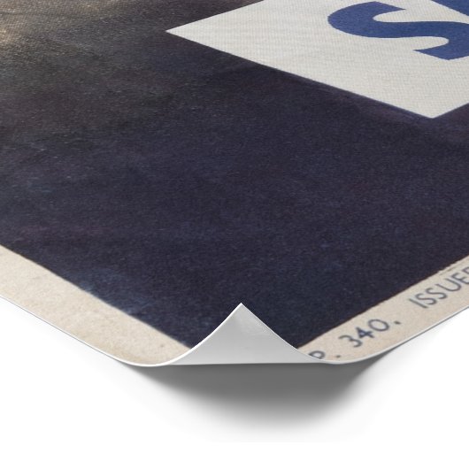 De Liberator. Vertegenwoordiging van Brits poster  (Hoek)