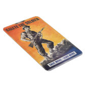 De Liberator. Vertegenwoordiging van Brits poster  Magneet (Rechterzijde)