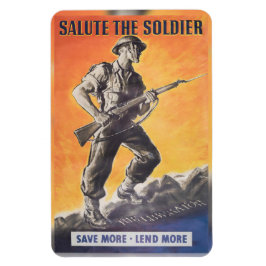 De Liberator. Vertegenwoordiging van Brits poster Magneet