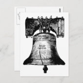 De Liberty Bell Briefkaart (Voorkant / Achterkant)