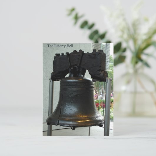 De Liberty Bell Briefkaart (Staand voorkant)