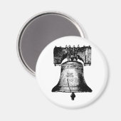 De Liberty Bell Magneet (Voorkant / Achterkant)