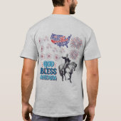 De Liberty Lights Show grijs T-shirt (Achterkant)