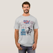 De Liberty Lights Show grijs T-shirt (Voorkant volledig)