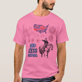 De Liberty Lights Show is roze T-shirt
