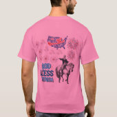 De Liberty Lights Show is roze T-shirt (Achterkant)