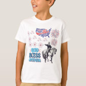 De Liberty Lights Show wit T-shirt (Voorkant)