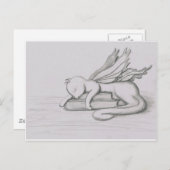 De Librarian Briefkaart (Voorkant / Achterkant)