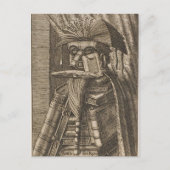 De Librarian Briefkaart (Voorkant)