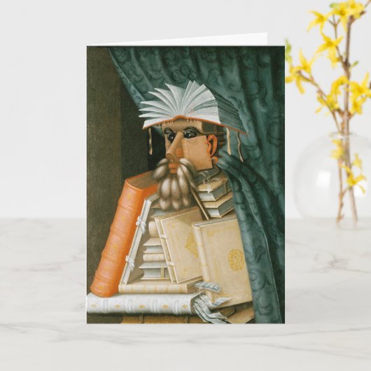 De Librarian Kaart (Gele Bloem)