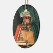 De Librarian Keramisch Ornament (Links)
