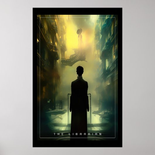 De Librarian Poster (Voorkant)