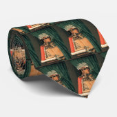 De Librarian Stropdas (Opgerold)