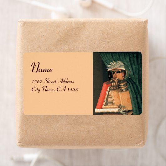 DE LIBRARISCHE MONOGRAM, roze Etiket (Insitu)