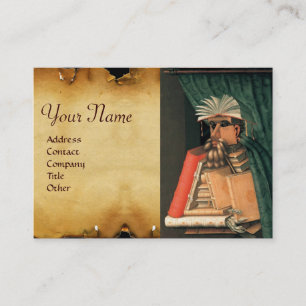 DE LIBRARISCHE MONOGRAM VISITEKAARTJE