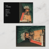 DE LIBRARISCHE VISITEKAARTJE (Voorkant / Achterkant)