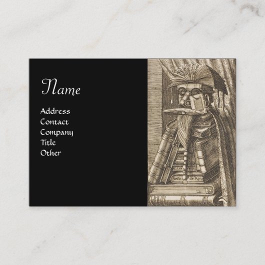 DE LIBRARISCHE VISITEKAARTJE (Voorkant)