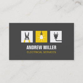 De Lichte Bulb van het hulpmiddel en de Elektrisch Visitekaartje