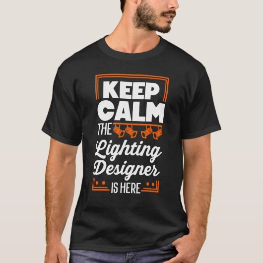 De lichte Citaten van de Theater van de Ontwerper T-shirt (Voorkant)