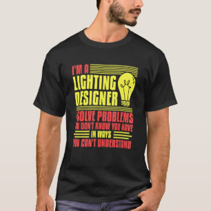De lichte Citaten van de Theater van de Ontwerper T-shirt