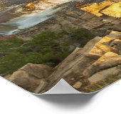 De lichte groeten van de morgen Draaistroomstroom  Poster (Hoek)