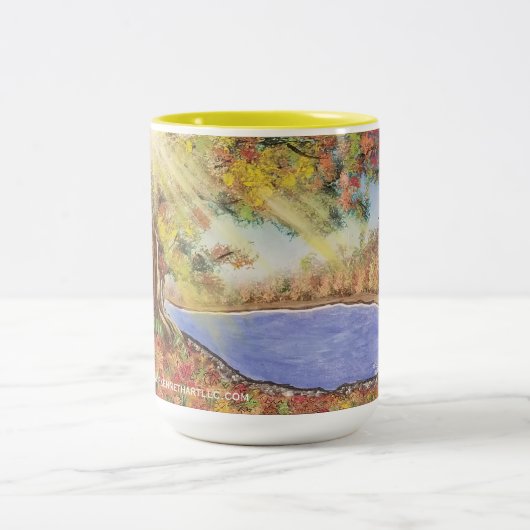 De lichte Mok van de herfst (Center)