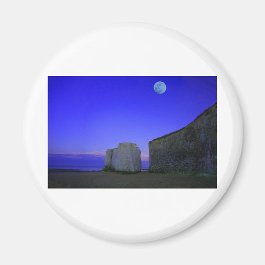 DE LICHTE NACHT VAN DE MAAN MAGNEET (Voorkant)