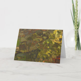 De Lichte Patronen van de rivier - dank u kaarden Bedankkaart