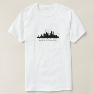 De lichten gingen uit in New York City.. T-shirt