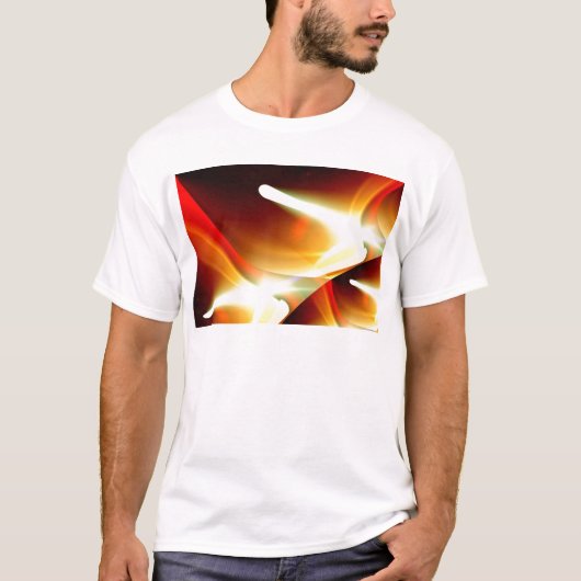 De Lichten - Moderne Abstracte Sci-Fi T-shirt (Voorkant)