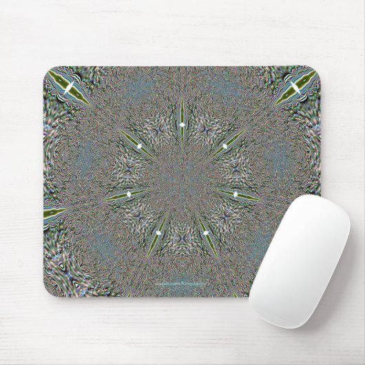 De Lichten Mousepad van de sneeuwvlok Muismat (Met muis)