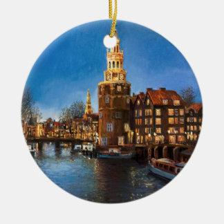 De lichten van Amsterdam Keramisch Ornament