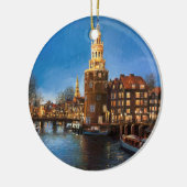 De lichten van Amsterdam Keramisch Ornament (Links)