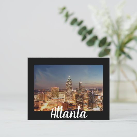 De lichten van Atlanta Briefkaart (Staand voorkant)