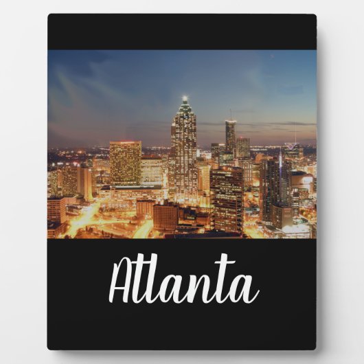 De lichten van Atlanta Fotoplaat (Voorkant)