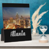 De lichten van Atlanta Fotoplaat (Zijkant)