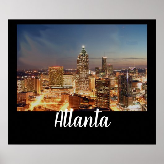 De lichten van Atlanta Poster (Voorkant)