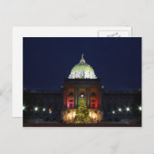 De Lichten van de Kerstboom van het Capitool van Feestdagenkaart (Voorkant / Achterkant)