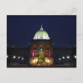 De Lichten van de Kerstboom van het Capitool van Feestdagenkaart (Voorkant)