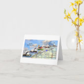 De Lichten van de Kust van het noorden Kaart (Gele Bloem)