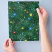 De Lichten van de Sneeuw van Kerstmis Flyer (Hand)