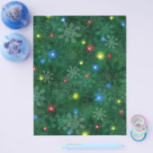 De Lichten van de Sneeuw van Kerstmis Flyer (Enkel)