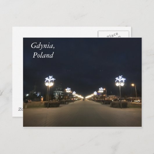 De Lichten van de stad Briefkaart (Voorkant / Achterkant)