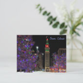 De Lichten van de vakantie, Daniels & de Toren van Feestdagenkaart (Staand voorkant)